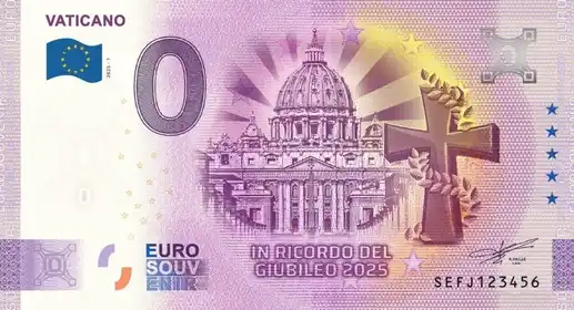 Billet 0€ VATICANOIN RICORDO DEL GIUBILEO 2025