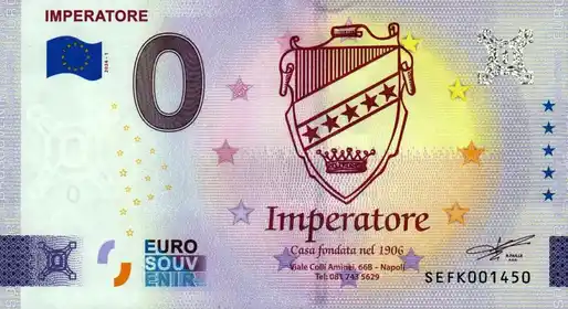 Banconota da 0€ IMPERATORE