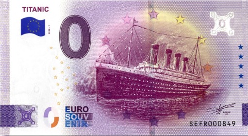 Billet 0€ TITANIC