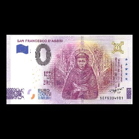Billete de 0€ SAN FRANCESCO D'ASSISI