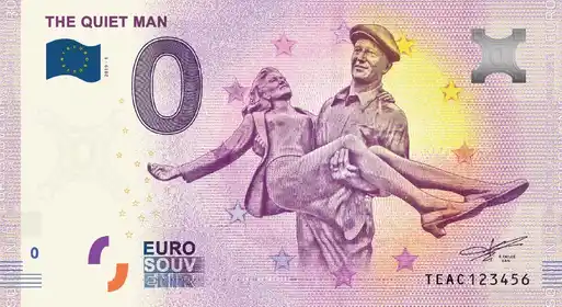 0€-Schein THE QUIET MAN