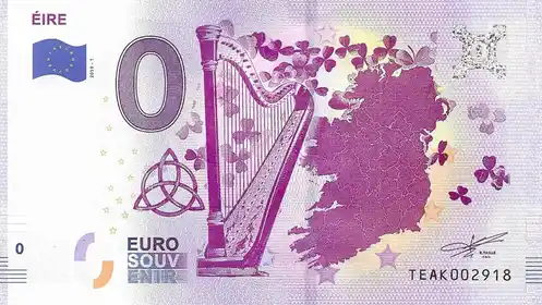 0€-Schein ÉIRE