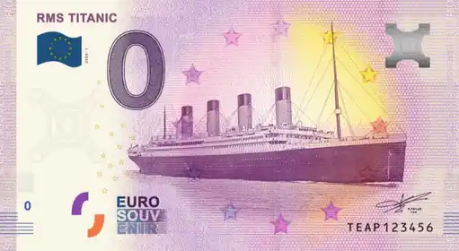 Billet 0€ RMS TITANIC