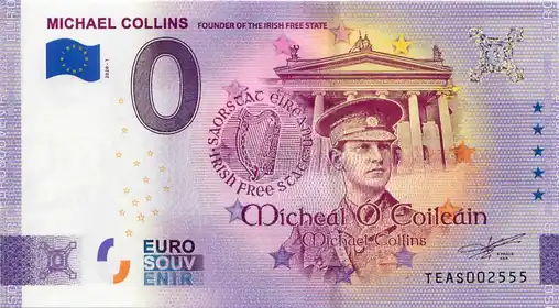 Billet 0€ MICHAEL COLLINS FOUNDER OF THE IRISH FREE STATE