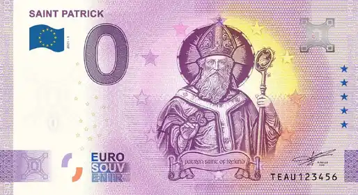 Banconota da 0€ SAINT PATRICK