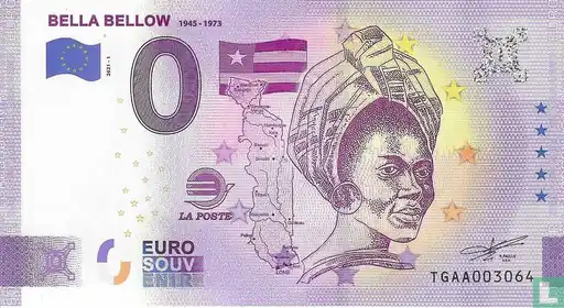 0€-Schein BELLA BELLOW 1945-1973