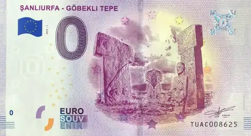 Banconota da 0€ ŞANLIURFA - GÖBEKLI TEPE