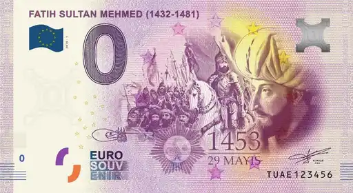 Billet 0€ FATIH SULTAN MEHMED (1432 - 1481)