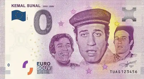 0€-Schein KEMAL SUNAL1944-2000