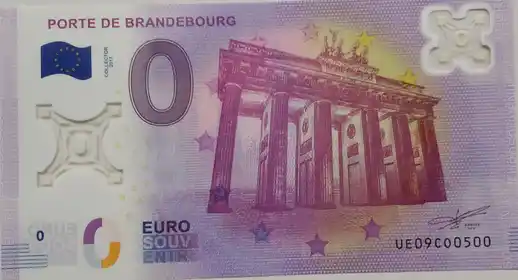 Billet 0€ PORTE DE BRANDEBOURG
