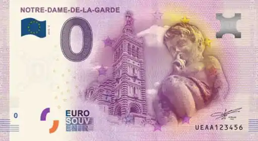 Banconota da 0€ NOTRE-DAME-DE-LA-GARDE