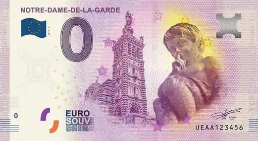 Banconota da 0€ NOTRE-DAME-DE-LA-GARDE