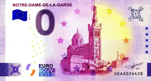 Banconota da 0€ NOTRE-DAME-DE-LA-GARDE