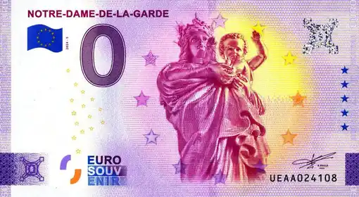 Billete de 0€ NOTRE-DAME-DE-LA-GARDE