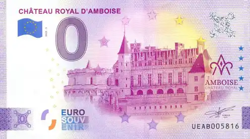 0€-Schein CHÂTEAU ROYAL D'AMBOISE