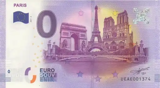 0€-Schein PARIS