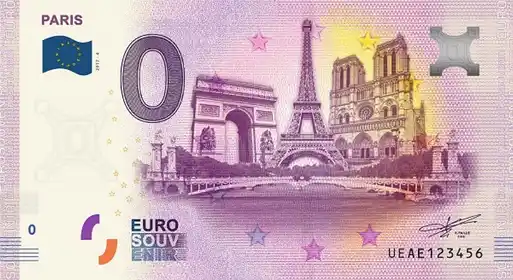 Banconota da 0€ PARIS
