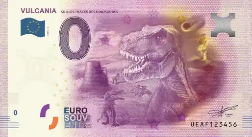 0€-Schein VULCANIA SUR LES TRACES DES DINOSAURES