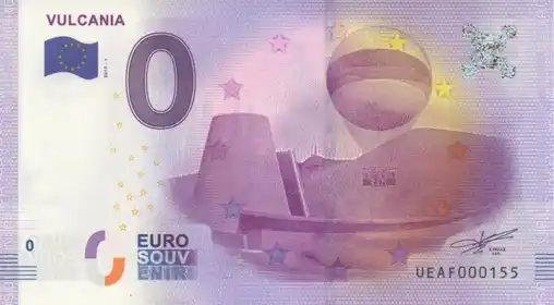 Billete de 0€ VULCANIA