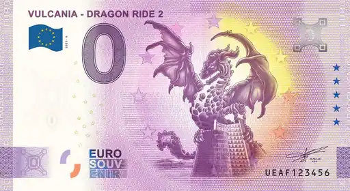 Billet 0€ VULCANIA - DRAGON RIDE 2