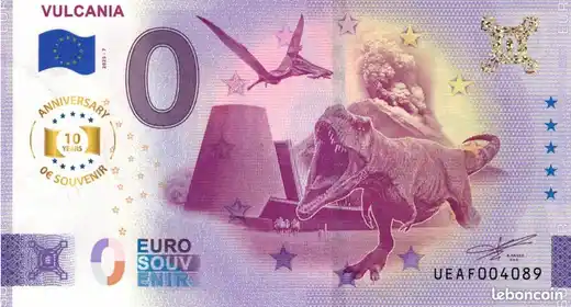 0€-Schein VULCANIA