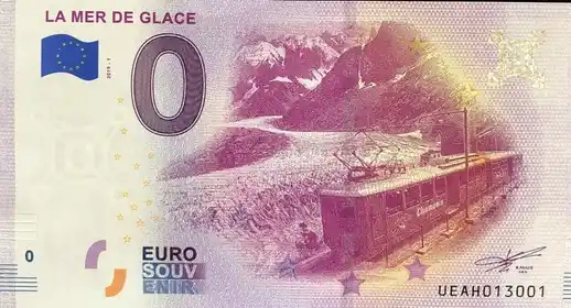 Billete de 0€ LA MER DE GLACE