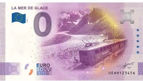 Billete de 0€ LA MER DE GLACE