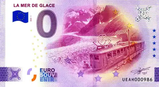Billete de 0€ LA MER DE GLACE