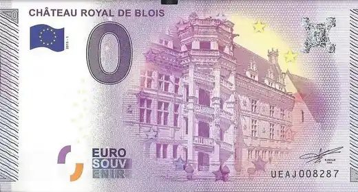 Billete de 0€ CHÂTEAU ROYAL DE BLOIS