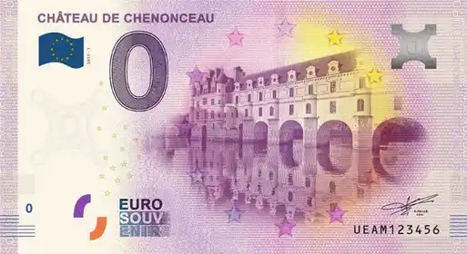 0€-Schein CHÂTEAU DE CHENONCEAU