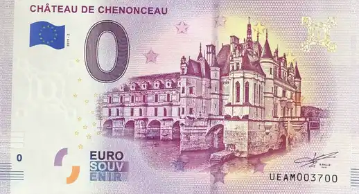 Billete de 0€ CHÂTEAU DE CHENONCEAU