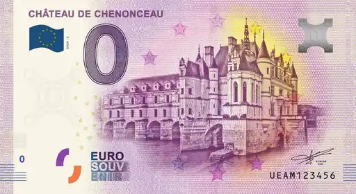 0€-Schein CHÂTEAU DE CHENONCEAU