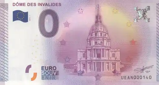 Billet 0€ DÔME DES INVALIDES