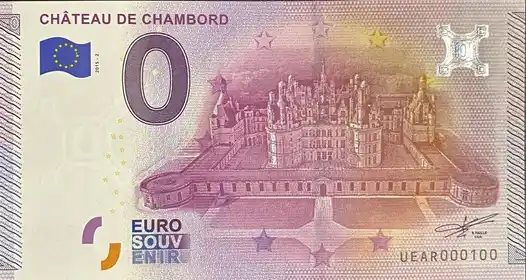 Billet 0€ CHÂTEAU DE CHAMBORD