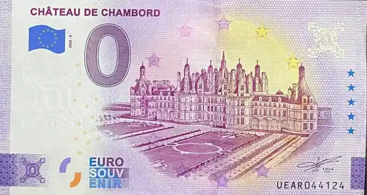 Billet 0€ CHÂTEAU DE CHAMBORD