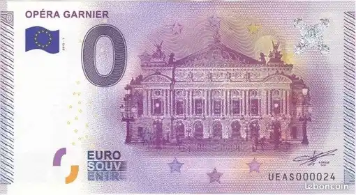 0€-Schein OPÉRA GARNIER