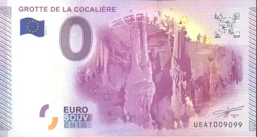 Billet 0€ GROTTE DE LA COCALIÈRE