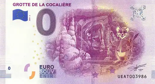 Billet 0€ GROTTE DE LA COCALIÈRE
