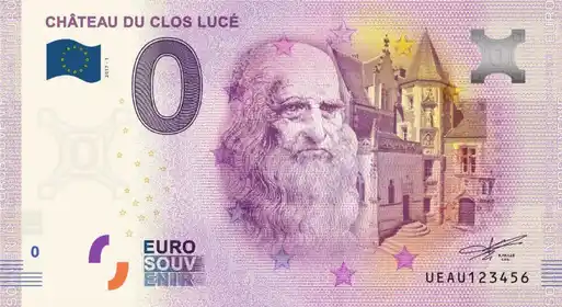 Billete de 0€ CHÂTEAU DU CLOS LUCÉ