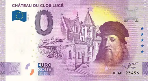 Billete de 0€ CHÂTEAU DU CLOS LUCÉ