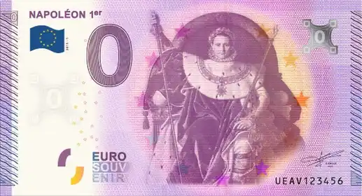 0€ banknote NAPOLÉON 1ER