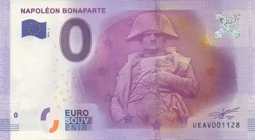 Banconota da 0€ NAPOLÉON BONAPARTE
