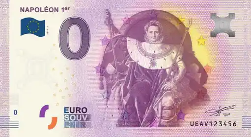 0€ banknote NAPOLÉON 1ER