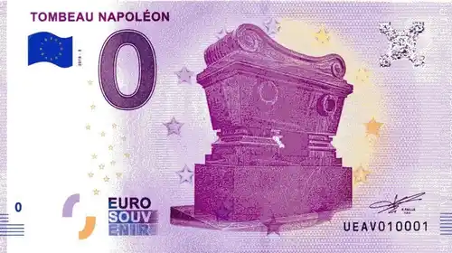 0€ banknote TOMBEAU NAPOLÉON