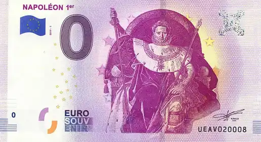 0€ banknote NAPOLÉON 1ER