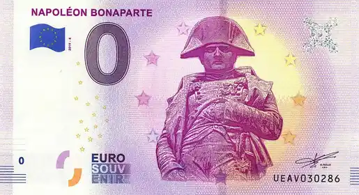 Billete de 0€ NAPOLÉON BONAPARTE