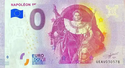 0€ banknote NAPOLÉON 1ER