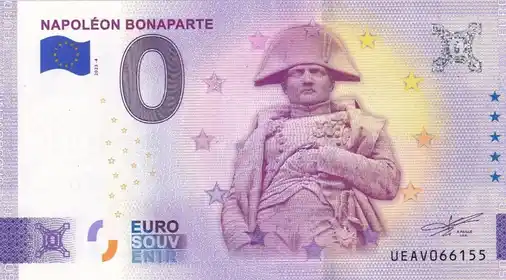 Banconota da 0€ NAPOLÉON BONAPARTE