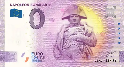 Billete de 0€ NAPOLÉON BONAPARTE