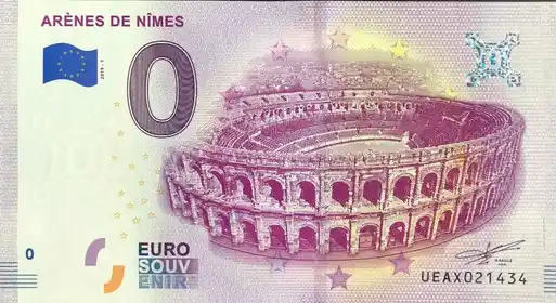 0€-Schein ARÈNES DE NÎMES